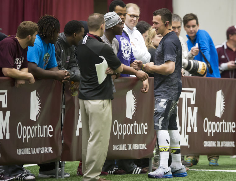 Johnny Manziel Pro Day